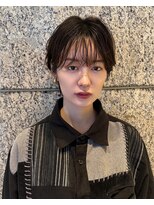 ミンクス 銀座店(MINX) マッシュショートパーマ