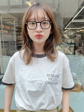 アンアミ キチジョウジ(Un ami Kichijoji) 【unami】柔らかい質感のニュアンスパーマ　澤田杏奈