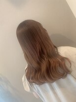 紡&nbsp;#ヘアカラーピンクブラウン