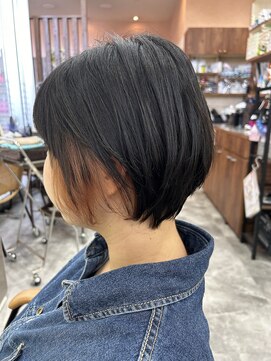 スリーバイエイム(03 eim) インナーカラー×ハンサムショート