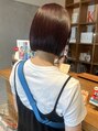 ニードバイスケール(NEED by SCALE) 綺麗にスッと内にまとまるぷつっとボブ◎