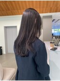 ラベンダーカラー/トーンダウン/透明感カラー/レイヤーロング