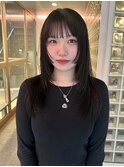 姫カットレイヤー/レイヤーカット/韓国風巻き/顔周り/表参道