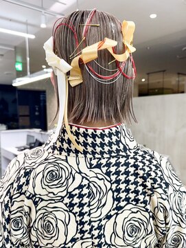 アルバム 渋谷パルコ(ALBUM) ミディアム美髪韓国ヘアボブ_ba507191