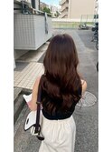 ナチュラルなレッドブラウン