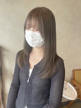 ユニカ 宇都宮(yunica) くすみカラー/グレージュ/ミディアムレイヤー