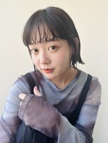 リグリー(regree)&nbsp;大人ショート黒髪マッシュショートハンサムショート前髪長めThe