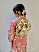 早朝料金込み成人式着付ヘアセット予約受付中