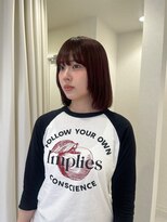 サボ(sabo)&nbsp;韓国ヘア/顔まわり/レイヤー/前髪カット/小顔/韓国風/髪質改善