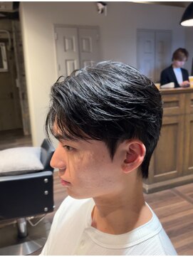 メンズココ メンズパーマ 韓国ヘア 日本橋店(MENS COCO) お客様スタイル韓国風ジェントルショート