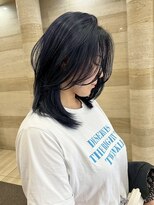 ヴィア 京都烏丸(Via)&nbsp;ダークラベンダー/ラベンダーブラック/髪質改善/レイヤーカット