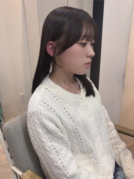 ミレバイジェニー (mirae by geny) 似合わせ後れ毛カット r