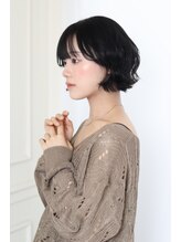 シロフ シブヤ(shirof shibuya)&nbsp;20代30代40代/小顔効果◎黒髪ショートパーマでモテる愛されヘア