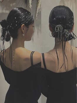 【姫路/今宿】120%の可愛さを実現！ニュアンスヘアで、最高に“盛れる”パーティスタイルへ。