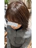 前髪カット＋前髪パーマ　￥6600