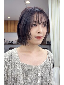 オーリーエトワ 御器所(oorry.etwa) 【OORRY.etwa】ウルフレイヤー×ダークグレージュ