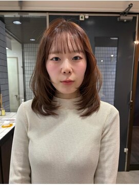 シクネ 新潟駅 万代(SHICUNE) ミホ＊ミディアムレイヤー