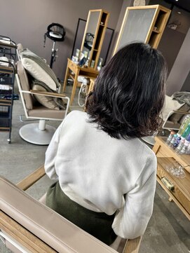 ブローチェ マカナ(BROCHE makana) ミディアムリアルパーマ