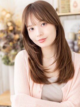 カバーヘア ブリス 大宮西口(COVER HAIR bliss) こなれシャギーカットツヤ感レイヤーロングh4大宮20代30代40代