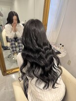 サロン ド ココ(salon de COCO) シールエクステ黒髪ロングスタイル