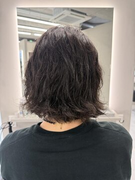 バディ 中野駅前店(BUDDY) メンズ癖毛を活かしたボブ【中野美容室/新中野】