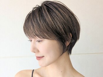 エンクス 天王町店(enx)の写真/透明感グレイカラー好評◎魅力を引き出すstyleを［ショート/レイヤーカット/白髪ぼかし/白髪染め/天王町］