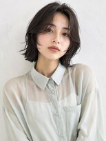 ミロア 薬院(miroa) 顔周りカット ショートボブ 髪質改善 アッシュブラウン