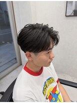 リアリクス(REALIX)&nbsp;毛流れニュアンスメンズパーマ大宮