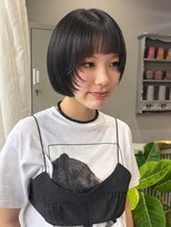 グラック(glac) 顔まわりレイヤー × ボブ