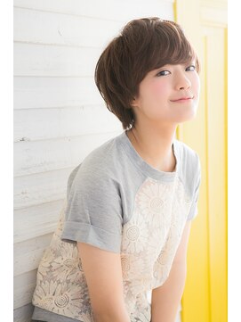 ガーデン ムサシコスギ(GARDEN MUSASHIKOSUGI) ナチュラル可愛い小顔ショート/マッシュパーマ/ショート/