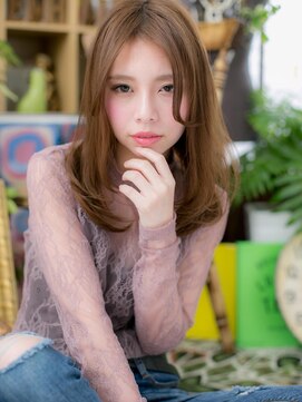 カバーヘア ブリス 戸田公園西口店(COVER HAIR bliss) *+COVER HAIR+*…センターパートで大人ビューティa!