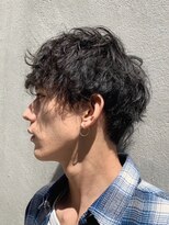 フィフス(fifth) スパイラルパーマツイストパーマコンマヘアツーブロックマッシュ