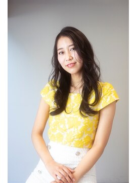 バルベストーキョーサウス(BARBES TOKYO SOUTH) 20代・30代/くびれヘア/暗髪/ニュアンスカラー/大人可愛い