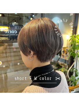 コルテ 反町店(corte) 【corte反町】 ショートボブ×ダブルカラー☆
