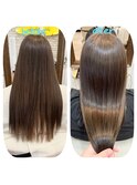 ☆寒色カラー髪質改善☆