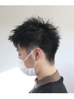 ウィスカーヘアー(whisker hair)&nbsp;ツーブロックショート　ビジネスショート