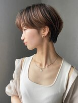 アルバム 渋谷パルコ(ALBUM)&nbsp;ブラウンショート_チェリーブラウンフェミニンロング_ba403033