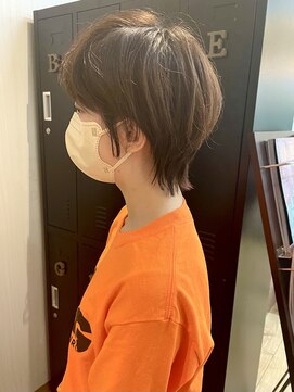 ギフト ヘアー サロン(gift hair salon) 【マッシュウルフショート】原口健伸