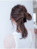 20代30代大人かわいい斜めバンググレージュカラー小顔前髪ボブ
