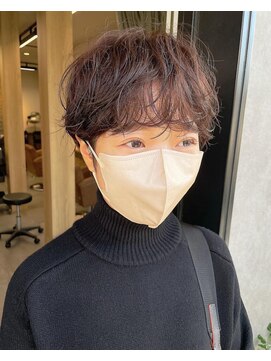 サンド 表参道(sand) ショートボブパーマ20代30代40代イヤリングカラー大人可愛い