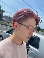 ヘアー クリエイティブ ハイ スタンダード(hair creative High-Standard) メンズもペールピンクカラー