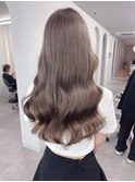 『福岡美容室/ayana』ケアブリーチで作る艶ハイトーン！