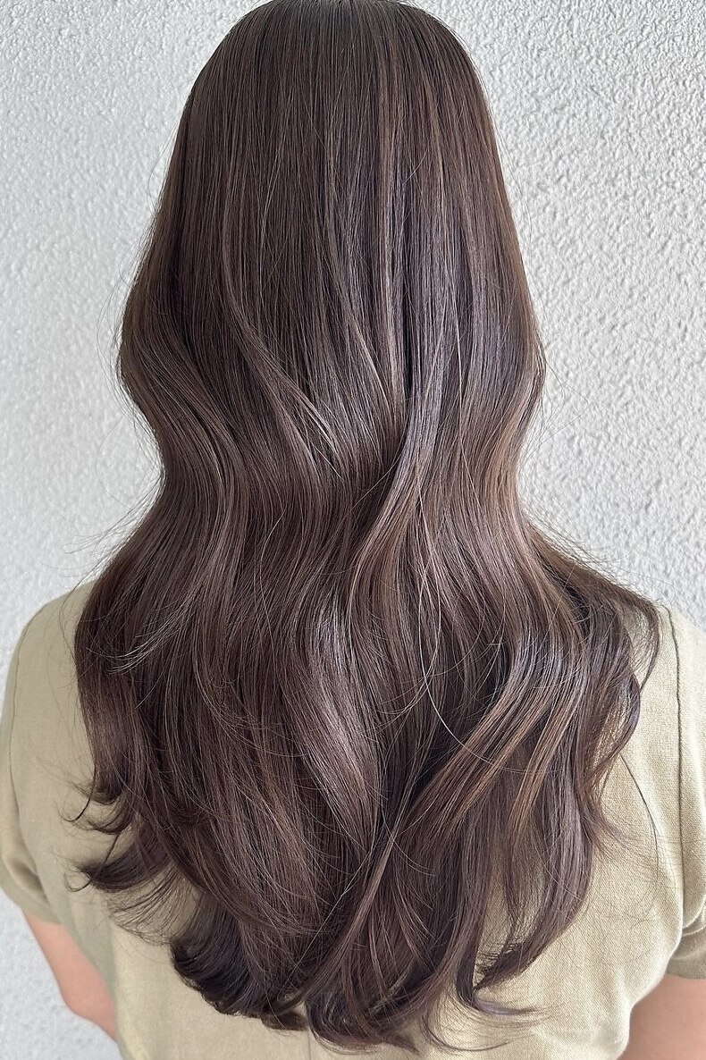 【オススメ/フルカラーorリタッチ】うる艶カラー+保護TR付￥5500