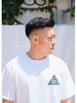 震災刈りフェード