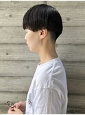 天神【BIRTH】黒髪刈り上げマッシュショート　2