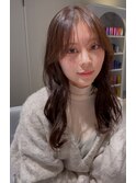 韓国ヘア/レイヤーカット/2wayバング/おくれ毛カット/くびれヘア
