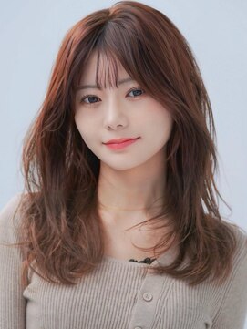 アグ ヘアー ミミ 成田店(Agu hair mimi) 《Agu hair》セミディ似合わせモテ髪×numberA.ベースケアミルク