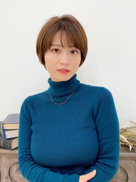 ジプソ 池袋西口(Gypso) ショートレイヤー5/池袋駅/Gypso/カットカラー/髪質改善