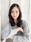 20代30代40代　黒髪レイヤーロング＃943