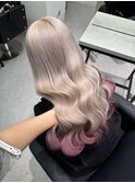 着物/フェミニンロング/似合わせカット/ウェーブミディアム/渋谷